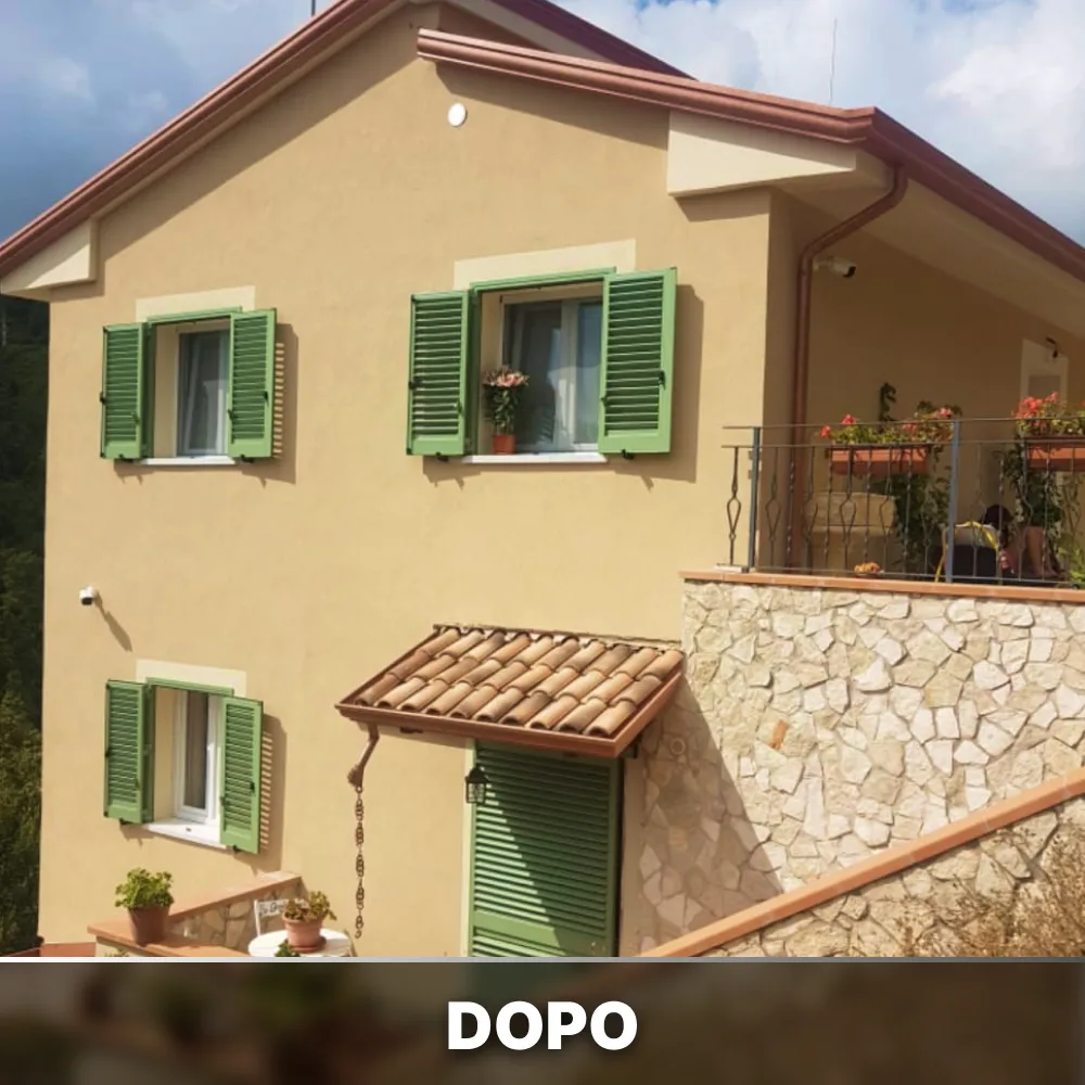 Ristrutturazione Esterna _ Facciata, Coperture e Lattonerie _ Dopo (2)