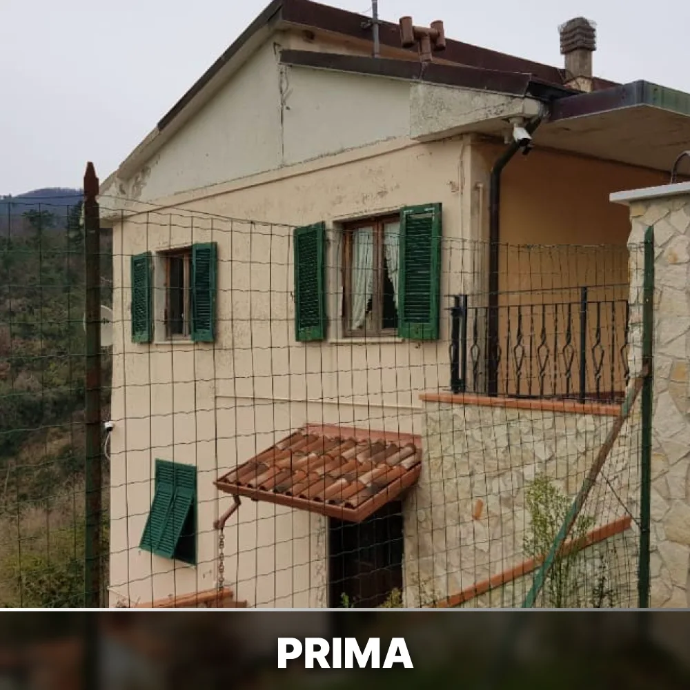 Ristrutturazione Esterna _ Facciata, Coperture e Lattonerie _ Prima (2)