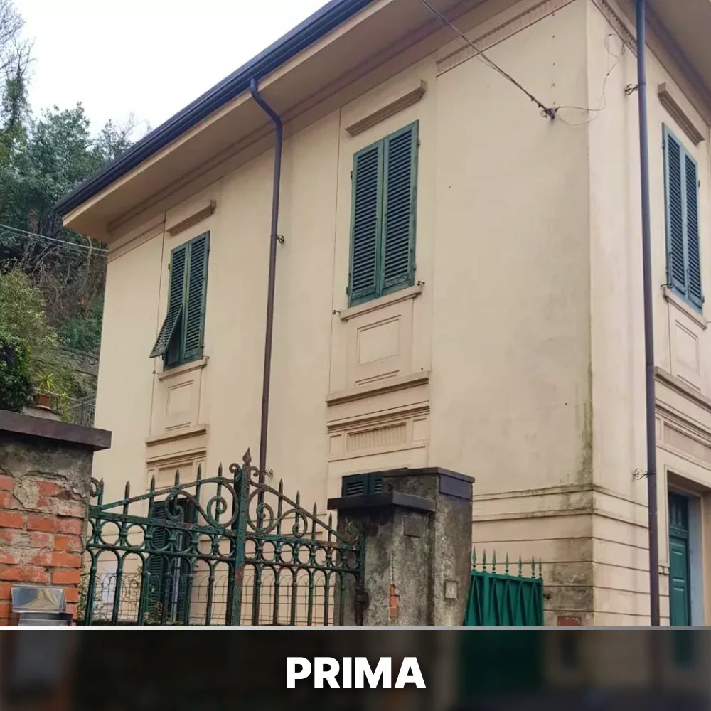 Ristrutturazione Esterna _ Facciata, Coperture e Lattonerie _ Prima (3)