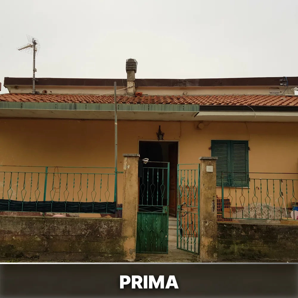 Ristrutturazione Esterna _ Facciata e Coperture _ Prima (2)