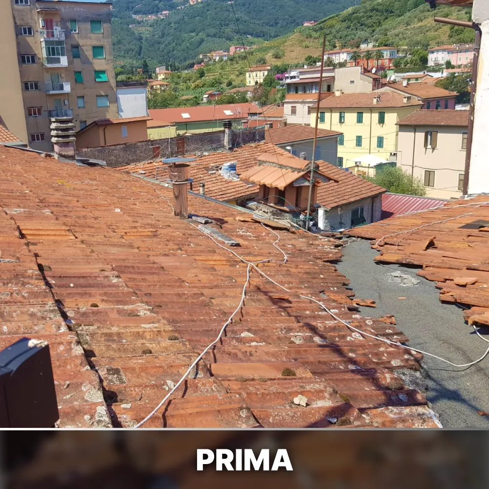 Ristrutturazione Tetto in Coppi _ Prima (2)